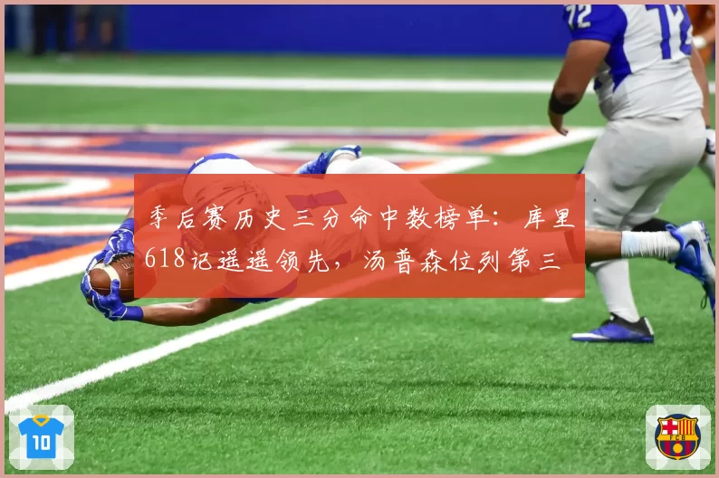 季后赛历史三分命中数榜单：库里618记遥遥领先，汤普森位列第三